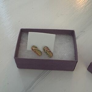 Flip flop earrings